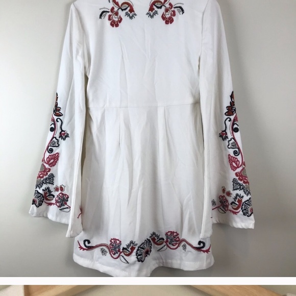 Free People | Holiday Folk Mini Dress - Picture 3 of 4